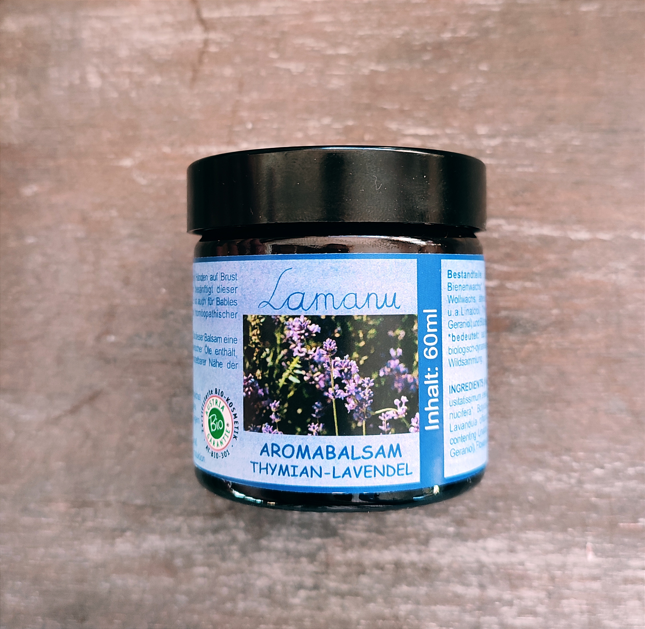 Aromabalsam Thymian-Lavendel 60ml Bio