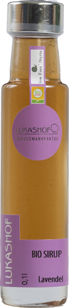 Lavendelblüten Sirup Bio