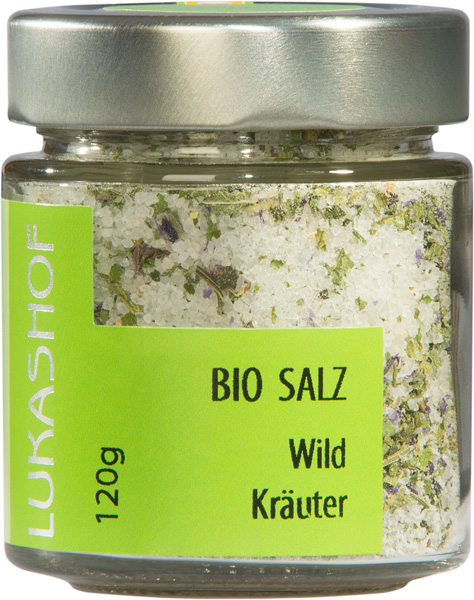 Wildkräuter Salz 120g Bio