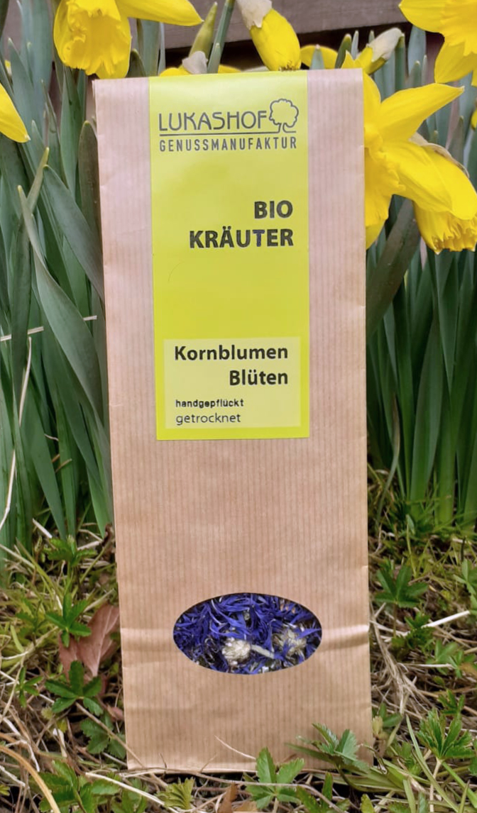 Kornblumenblüten getrocknet 30g Bio