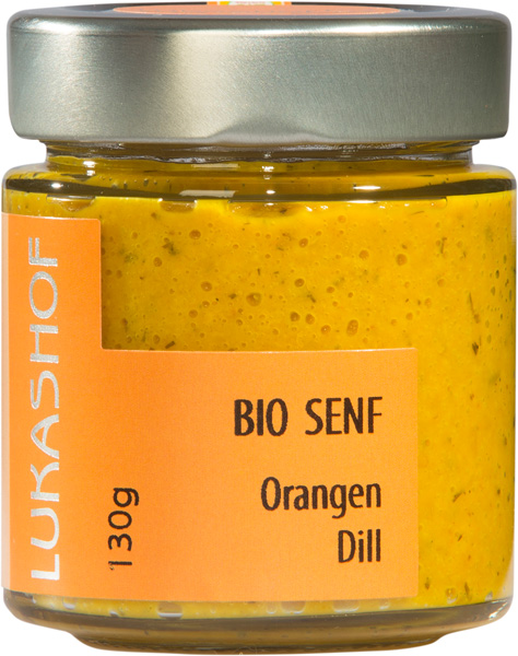 Orangen-Dill Senf Bio