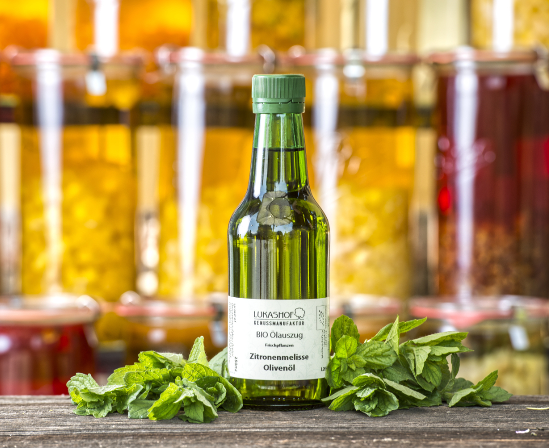 Zitronenmelisse Olivenölauszug Bio