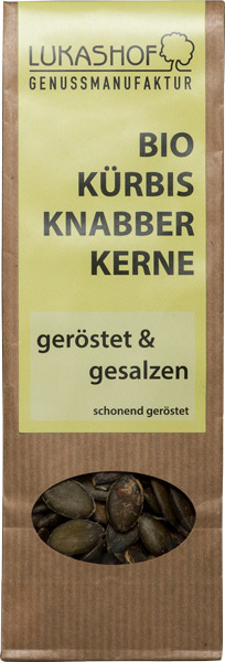 Kürbisknabberkerne gesalzen 80g Bio