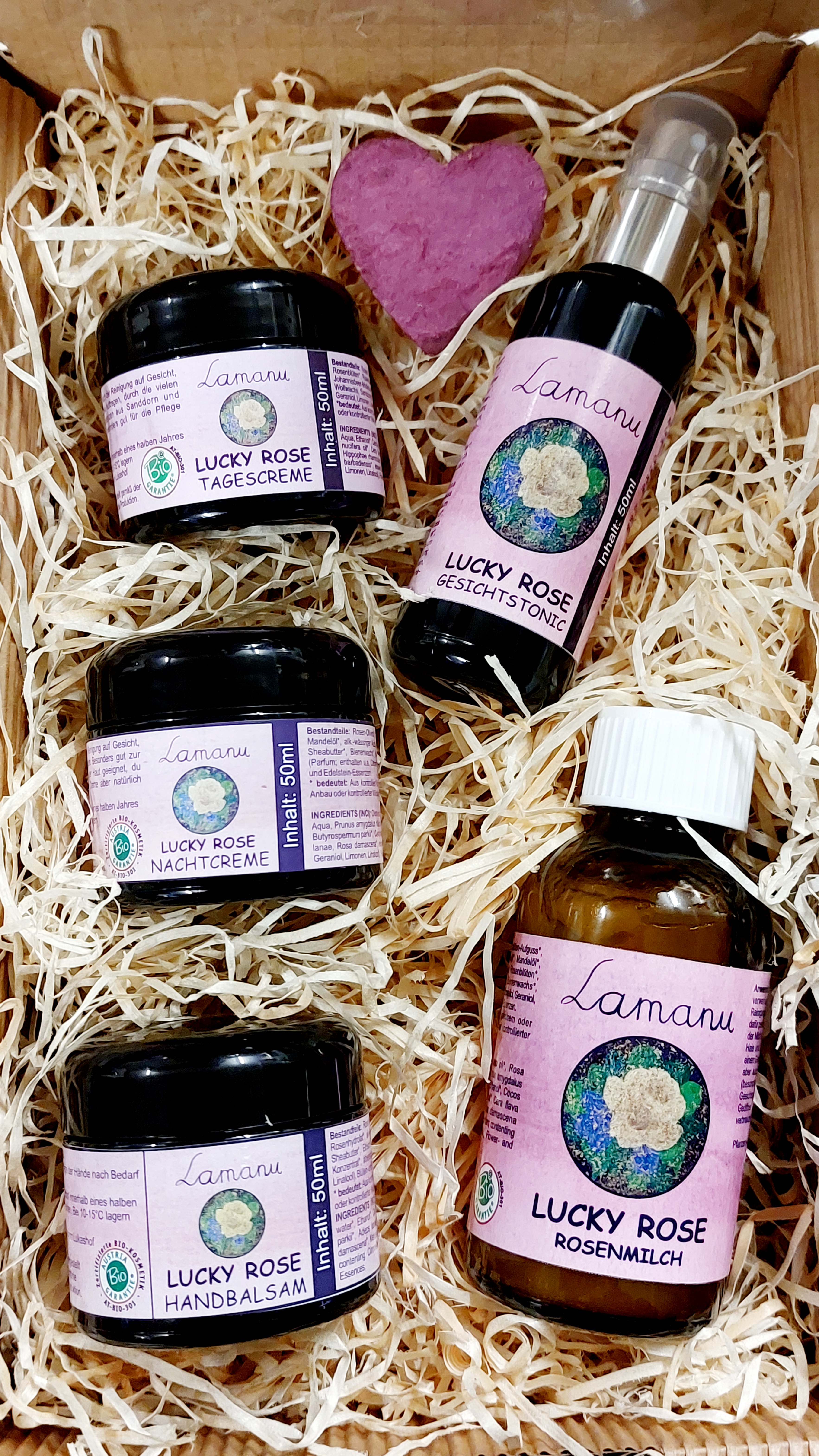 Lucky Rose Geschenkbox