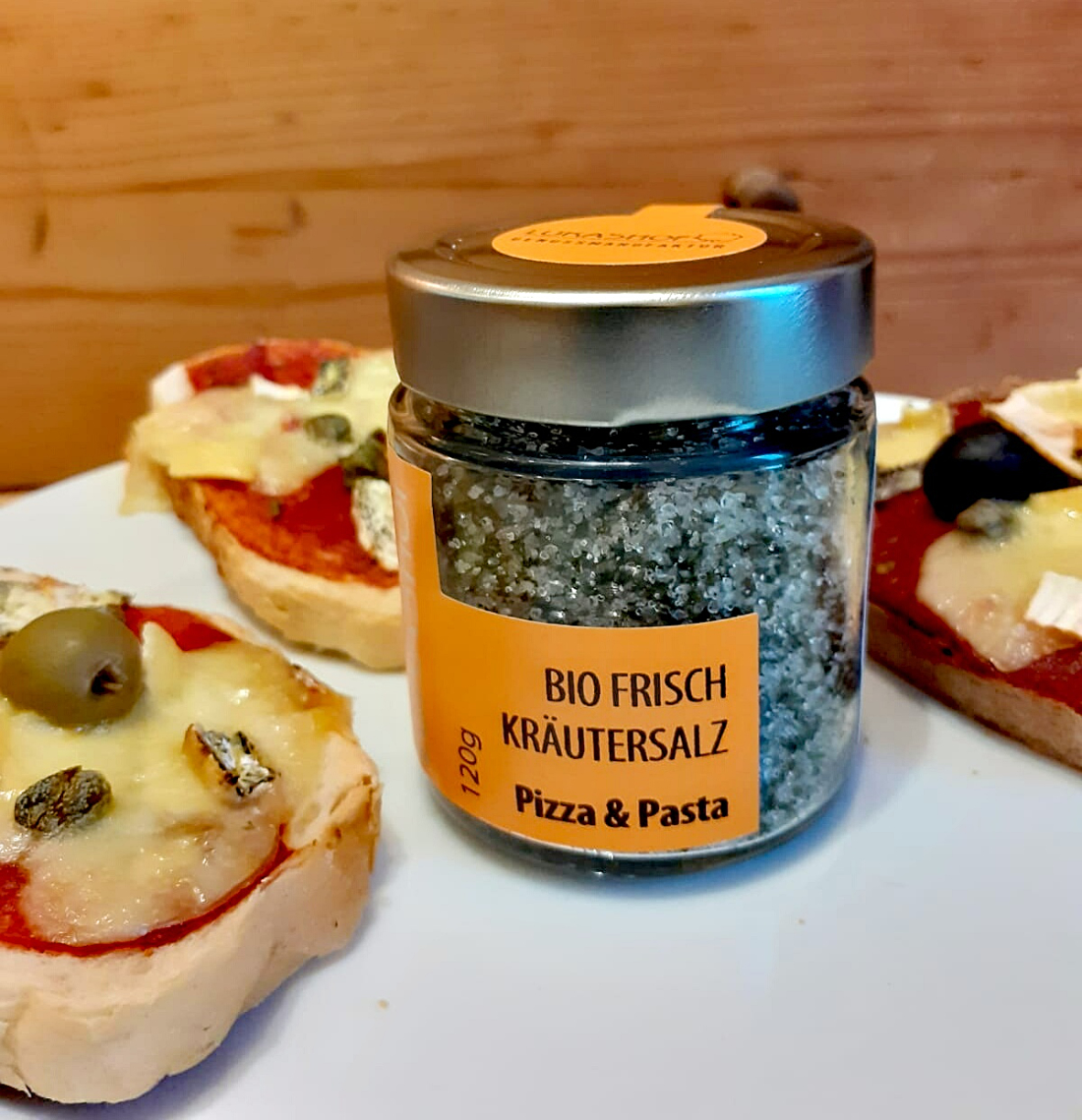 Pizza Pasta Frischkräutersalz 120g Bio