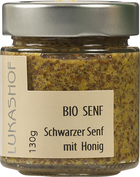 Schwarzer Senf mit Honig Bio