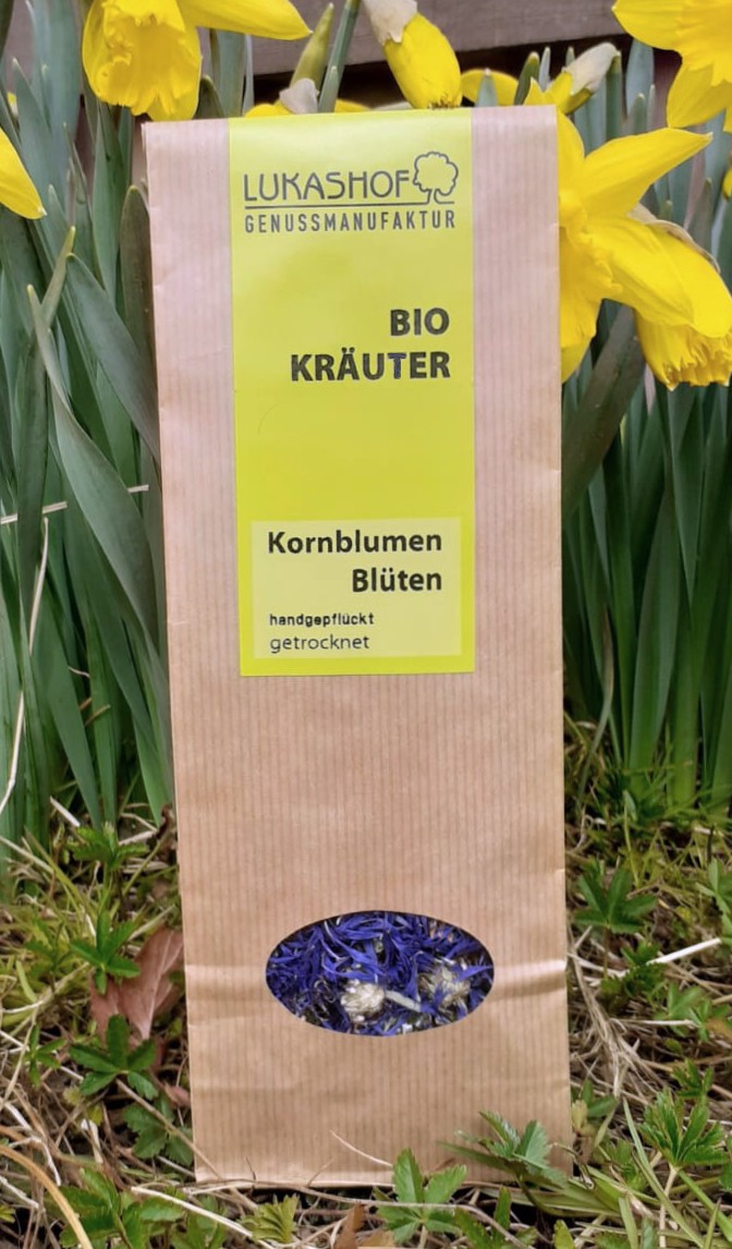 Kornblumenblüten getrocknet Bio